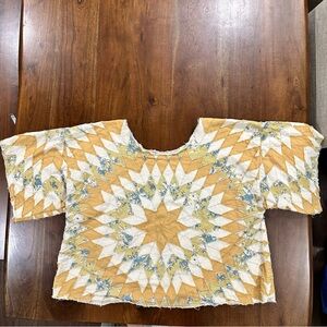 Magnolia Pearl Quilted Matilda Top Star Quilt Marisol One Size